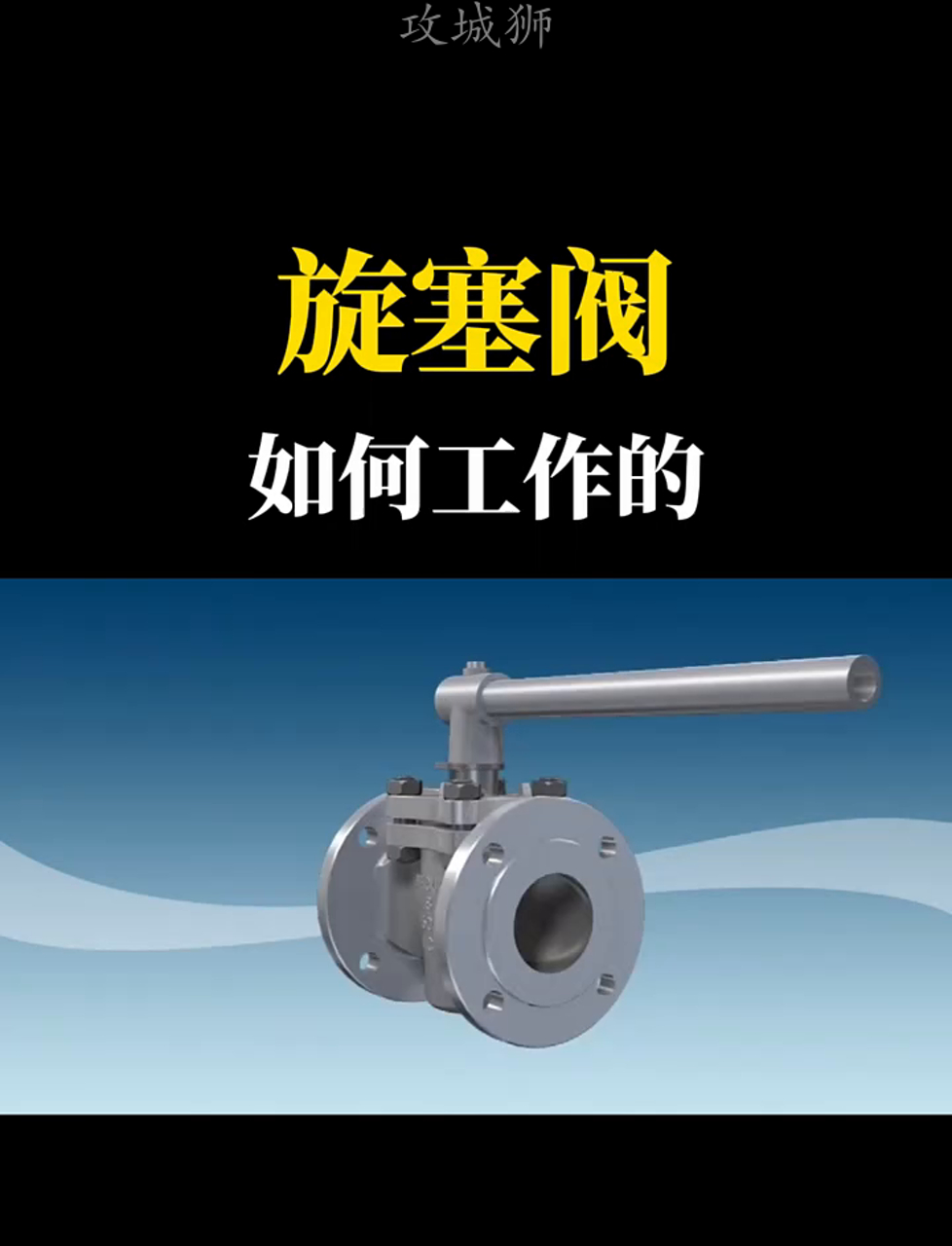 旋塞阀是啥玩意儿?它咋运转的?跟球阀有啥不同?